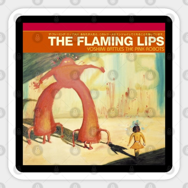 the flaming lips Sticker by tokentit